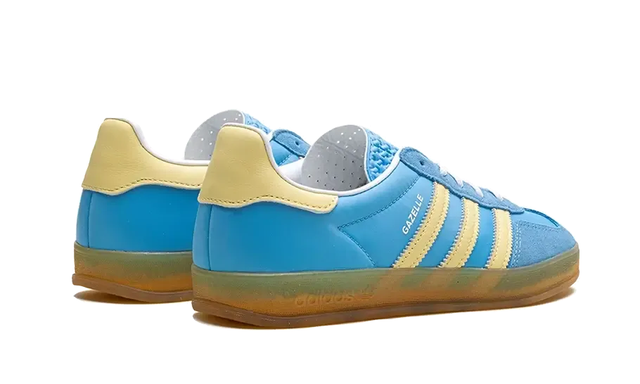 Adidas Gazelle Indoor Semi Blue Burst Almost Yellow