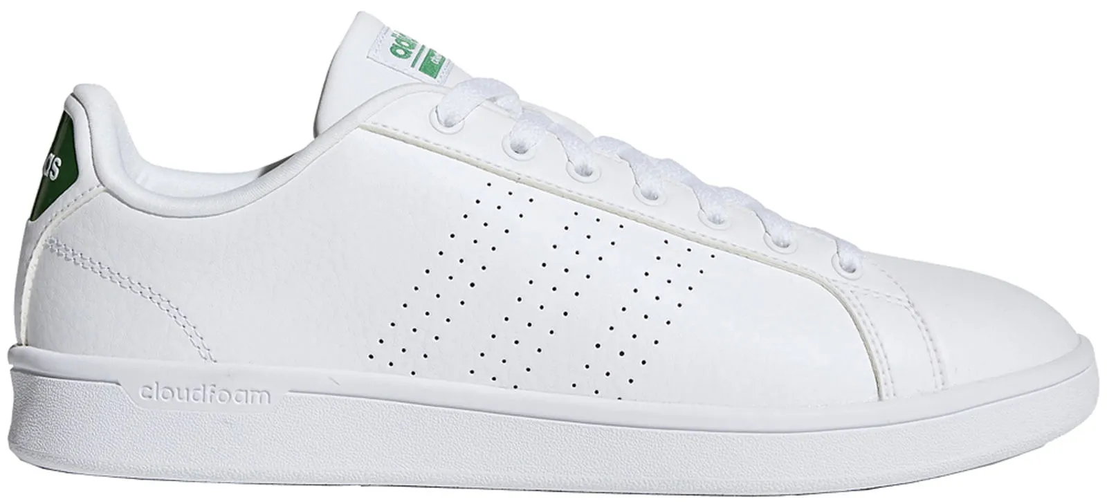 adidas Originals adidas Cloudfoam Advantage Clean White Green