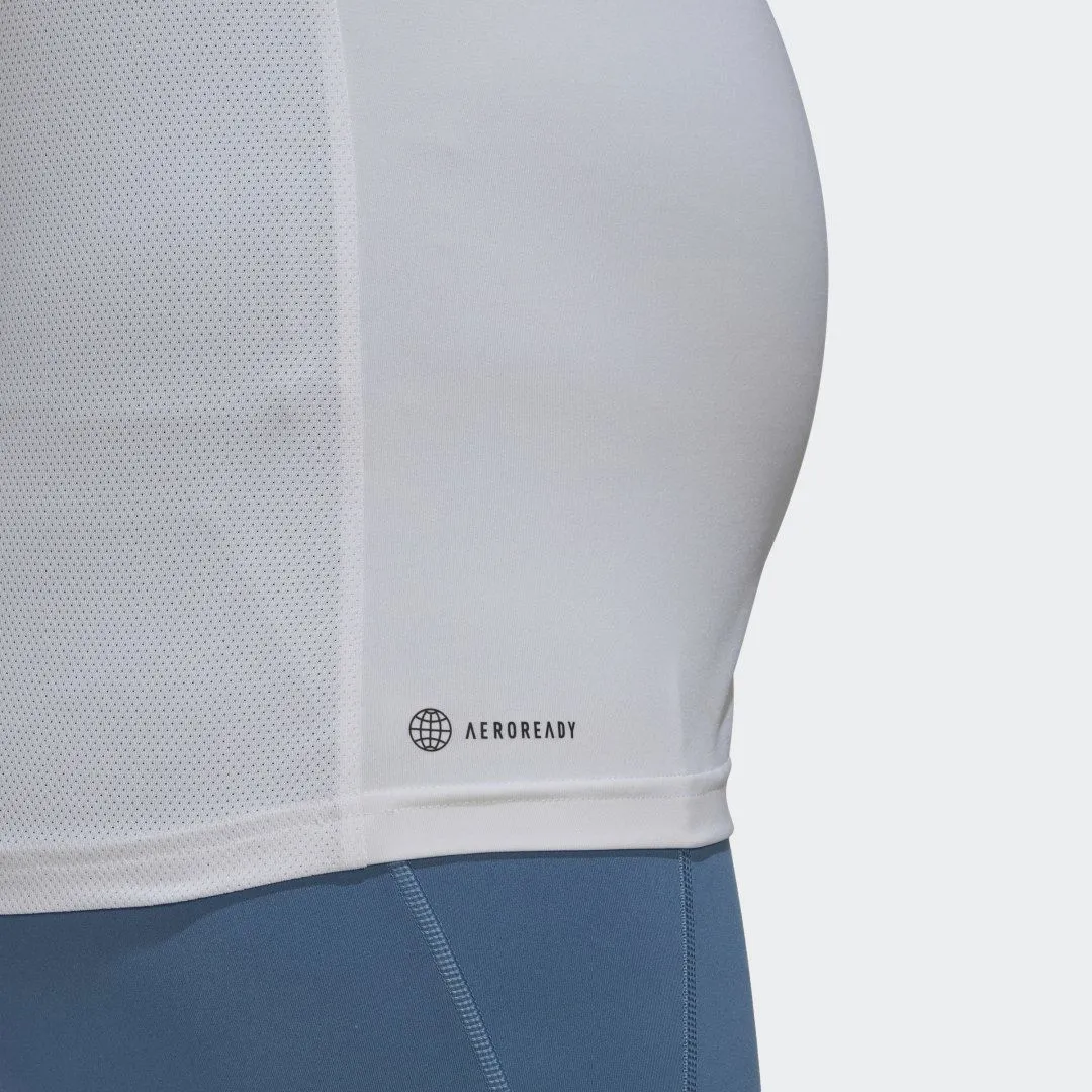 adidas Originals Designed to Move Colorblock Sport Maternity Tee