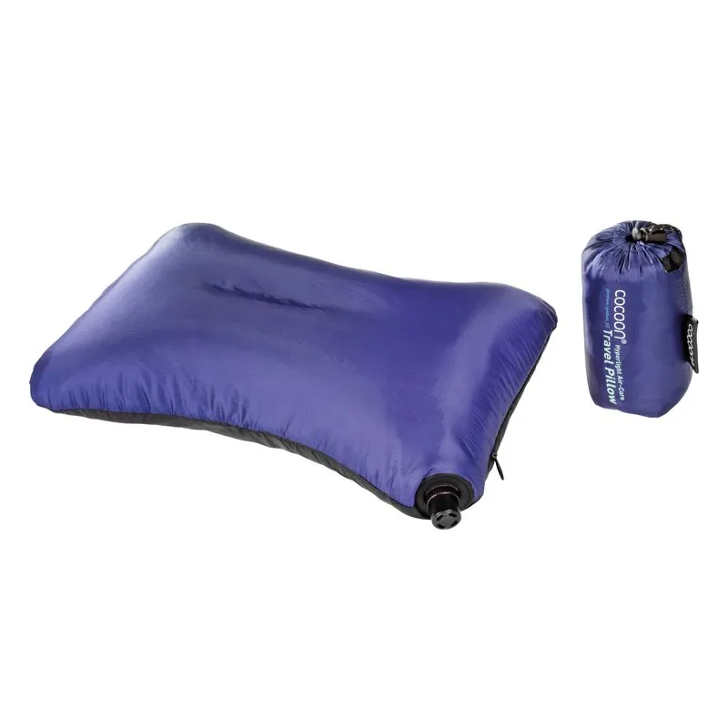 Almohada COCOON Almohada Microlight (negro/azul oscuro)