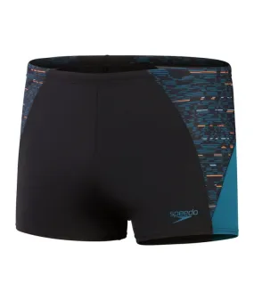 Bañador de natación End+Max Splice Aquashort Hombre Azul