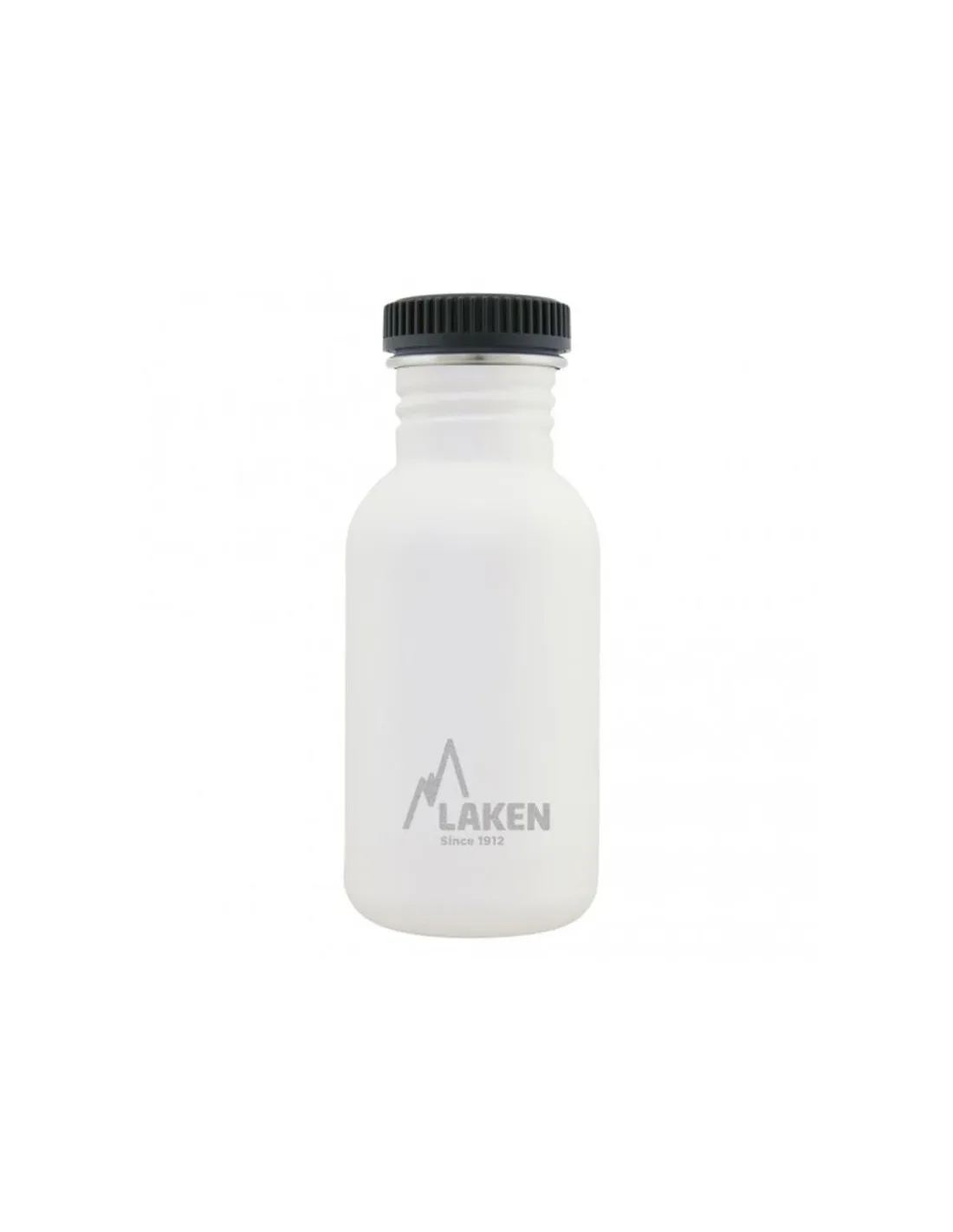 Botella de acero Inoxidable Laken Basic 500 ML Blanco