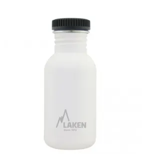 Botella de acero Inoxidable Laken Basic 500 ML Blanco