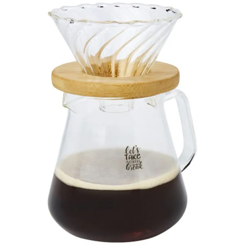 Cafetera de vidrio expreso de 500 ml. Geis