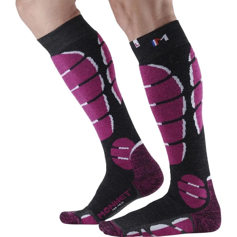 Calcetines de esquí Monnet Ski Medium (rosa)