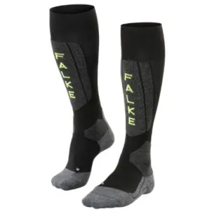 Calcetines de esquí para hombre Falke SK5 Expert (Black-lightning)