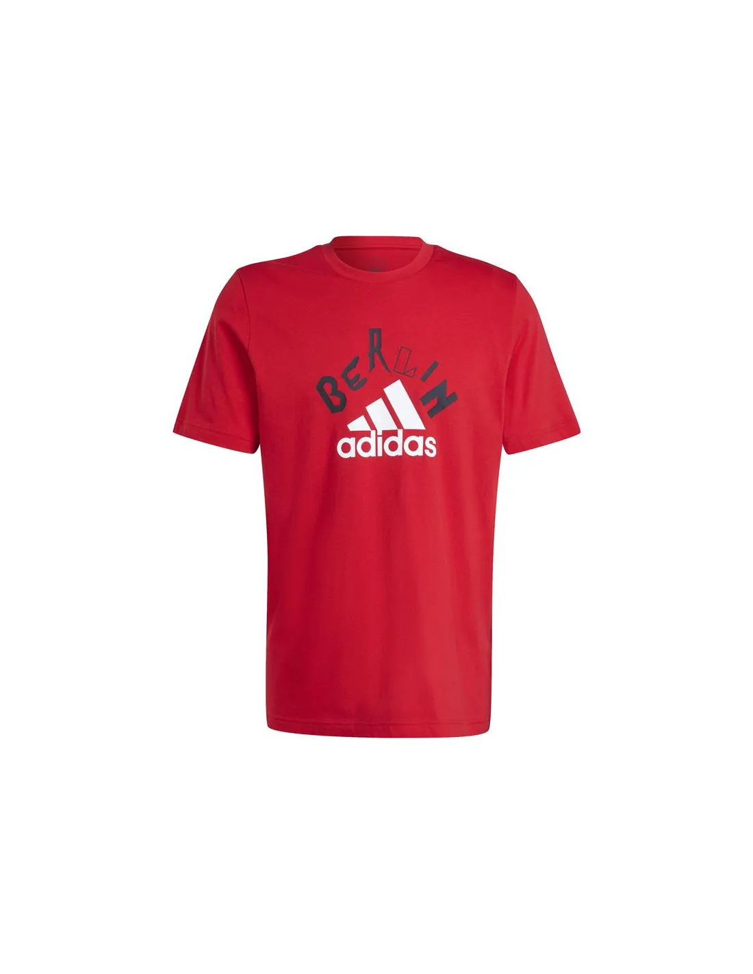 Camiseta adidas Ber Graphic Hombre Rojo