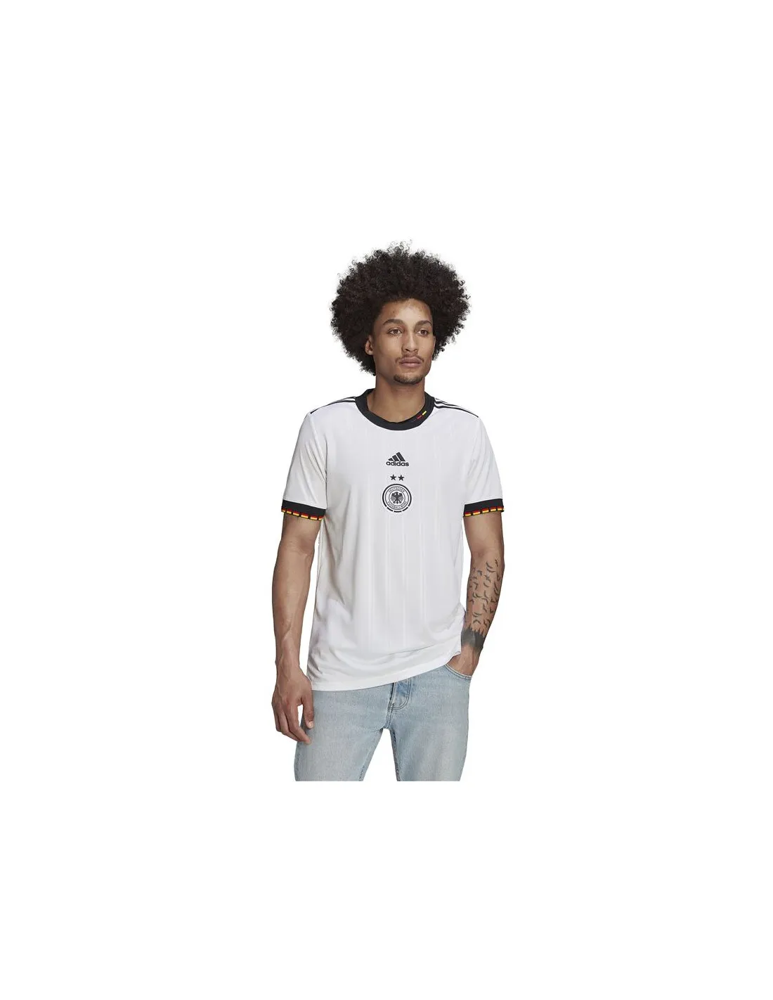 Camiseta de futbol adidas Germany 21/22 Home blanco Hombre