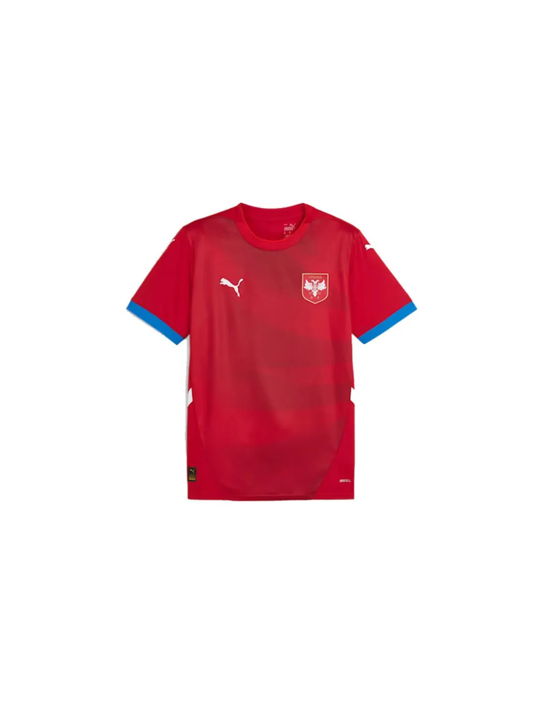 Camiseta de Fútbol Puma Serbia 2024 Hombre Rojo