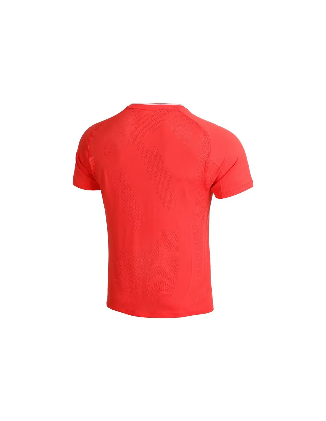 Camiseta de Pádel Wilson Team Seamless Crew Rojo Hombre