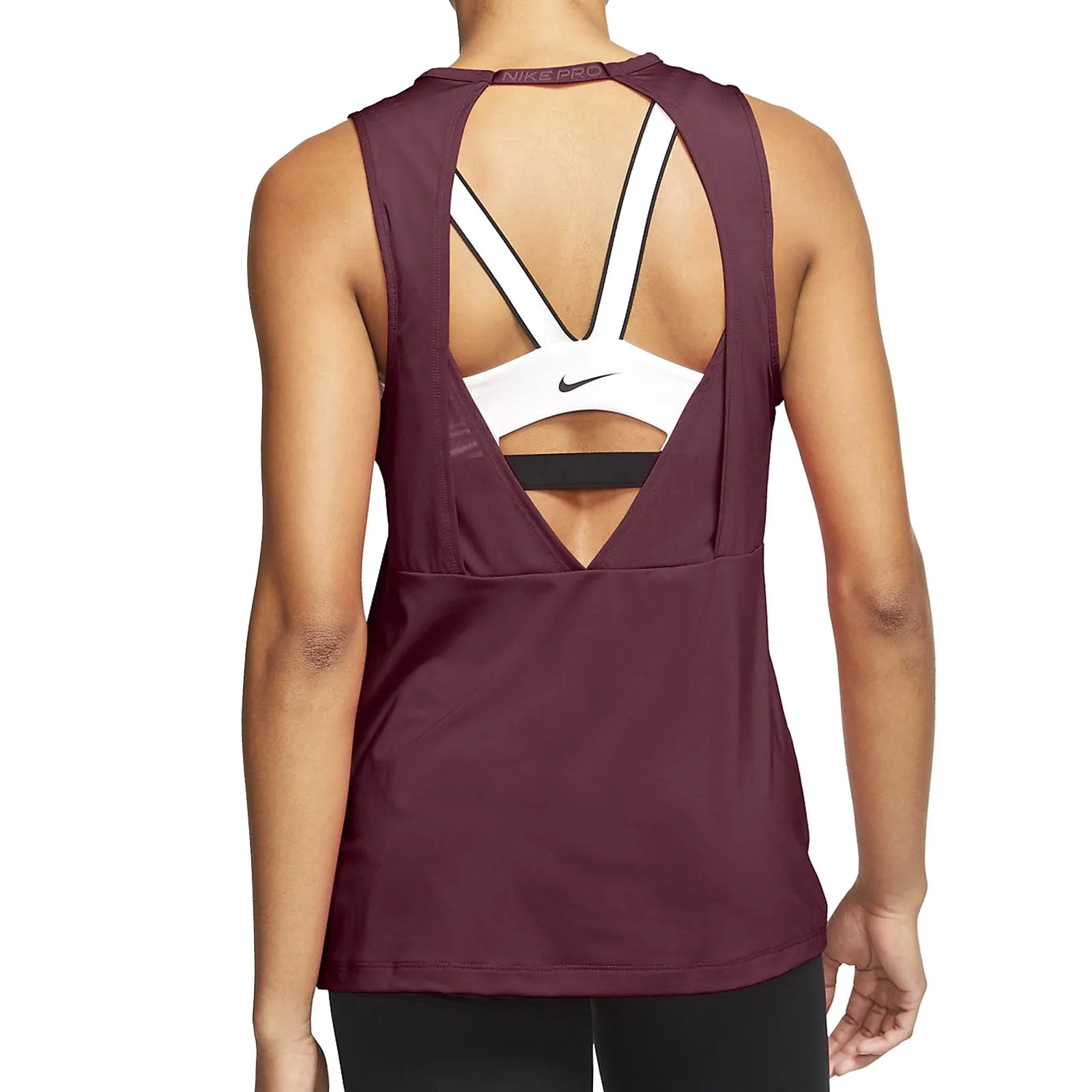 Camiseta Nike Pro mujer Essential Swoosh