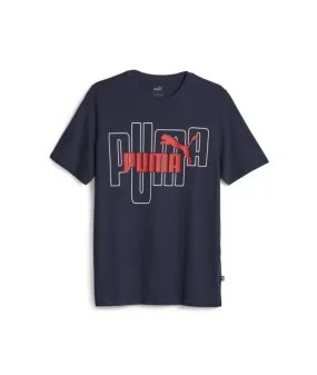 Camiseta Puma Graphics No. 1 Logo Hombre