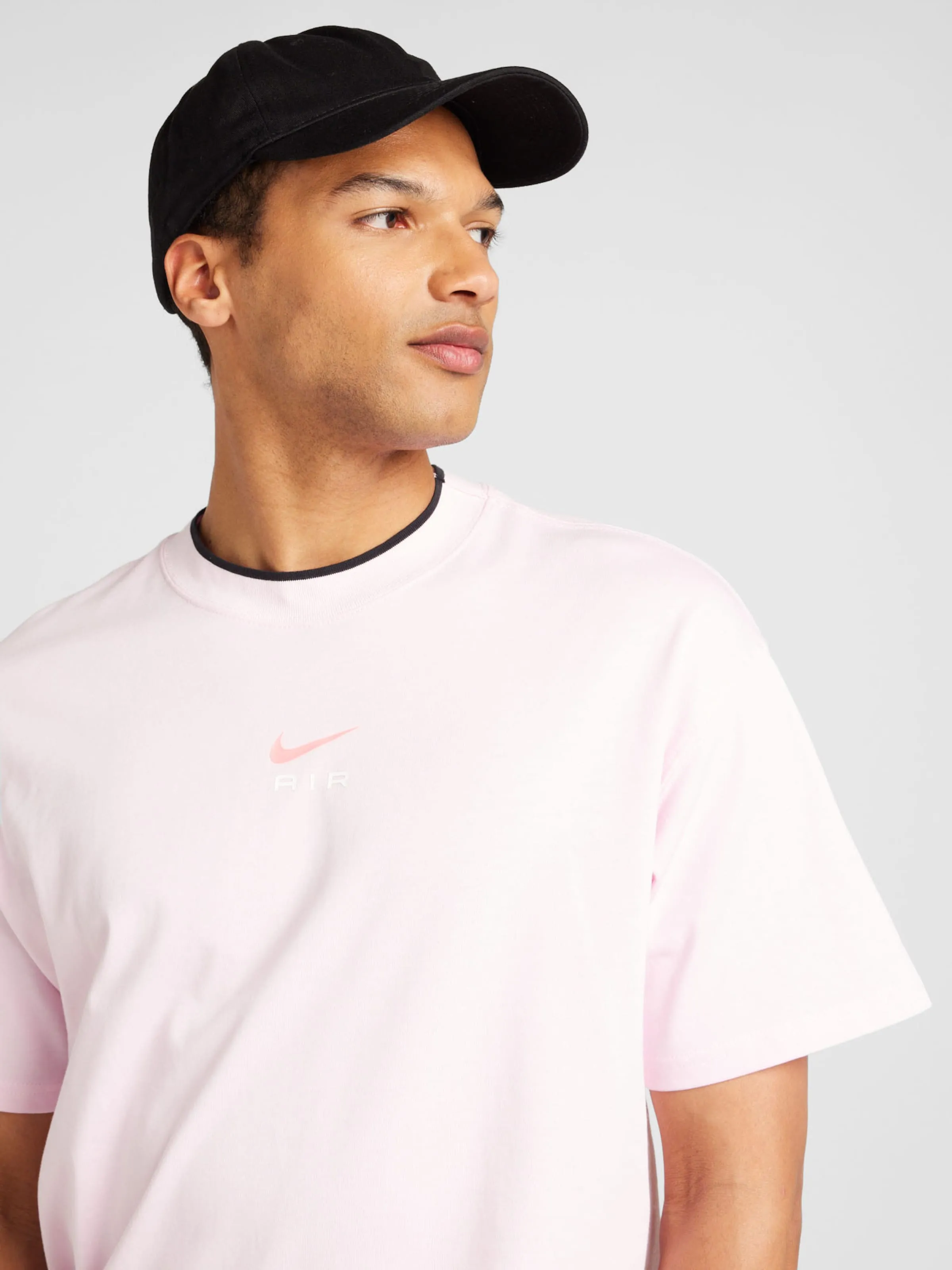 Camiseta 'AIR' Nike Sportswear en Rosa, Altrosa