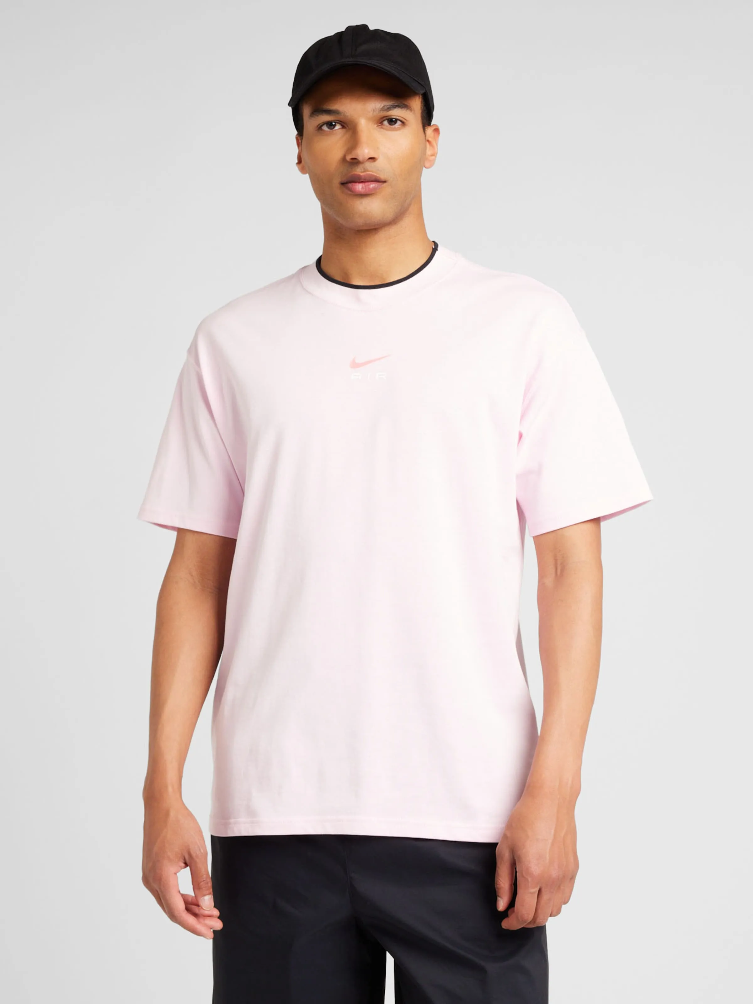 Camiseta 'AIR' Nike Sportswear en Rosa, Altrosa