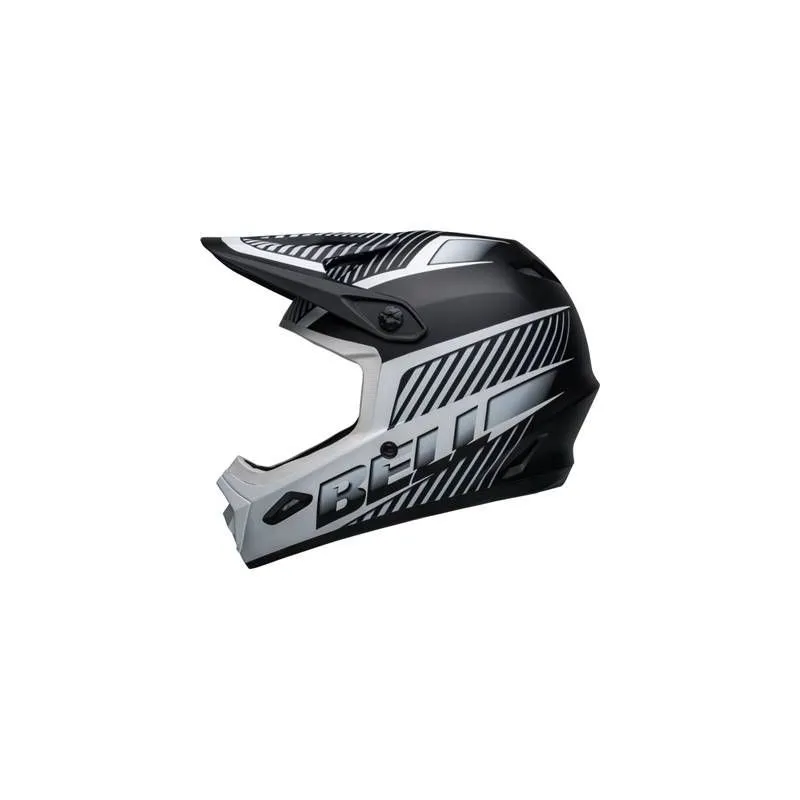 Casco MTB Bell Transfer DH (NEGRO MATE/BLANCO)