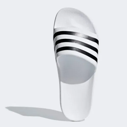 Chanclas Adidas Adilette Aqua Blancas-Negras