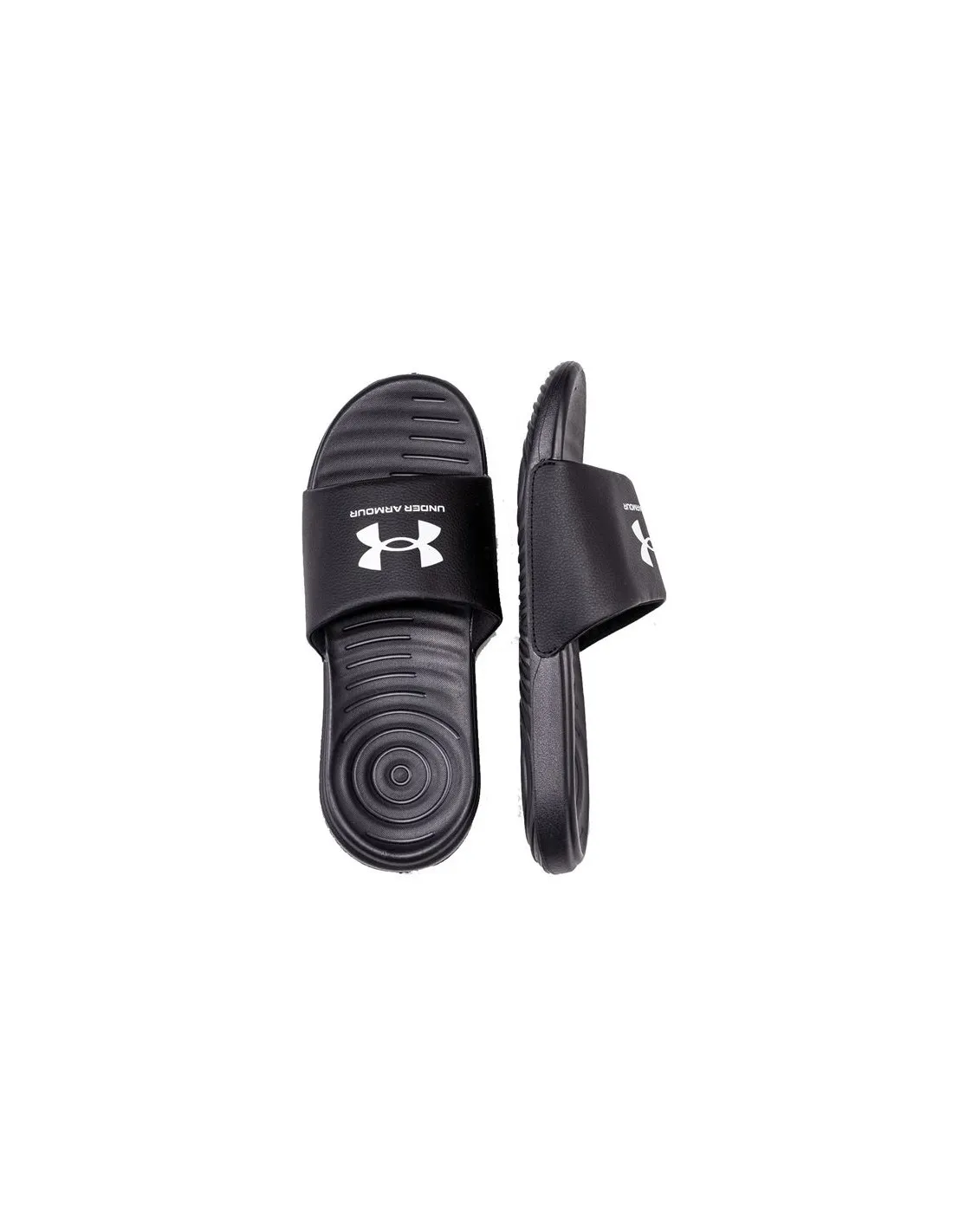 Chanclas Under Armour Ansa Fix Negro Hombre