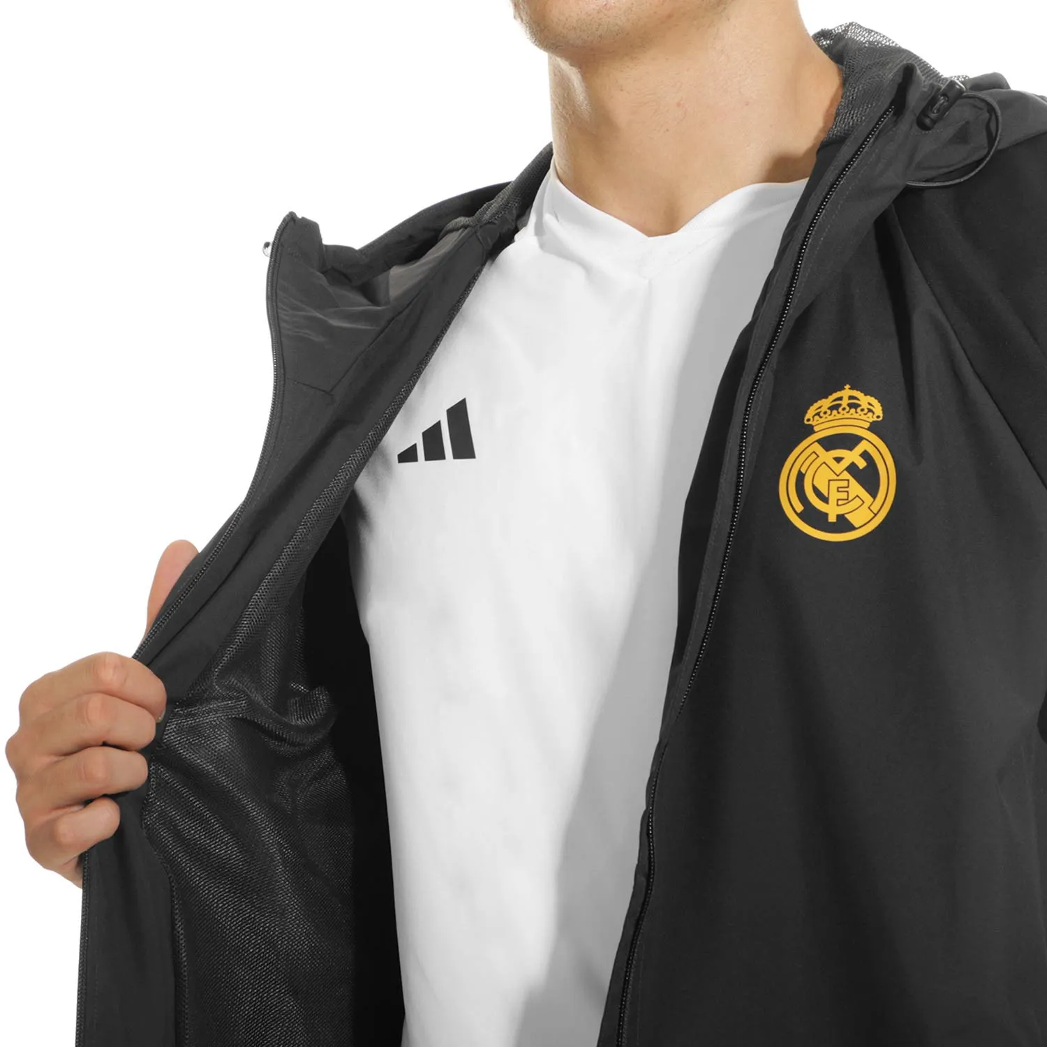 Chaqueta adidas Real Madrid All Weather UCL