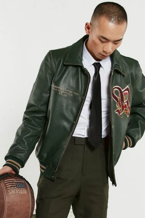 Chaqueta Hombre Redskins Dragon Cohiba Forest Green