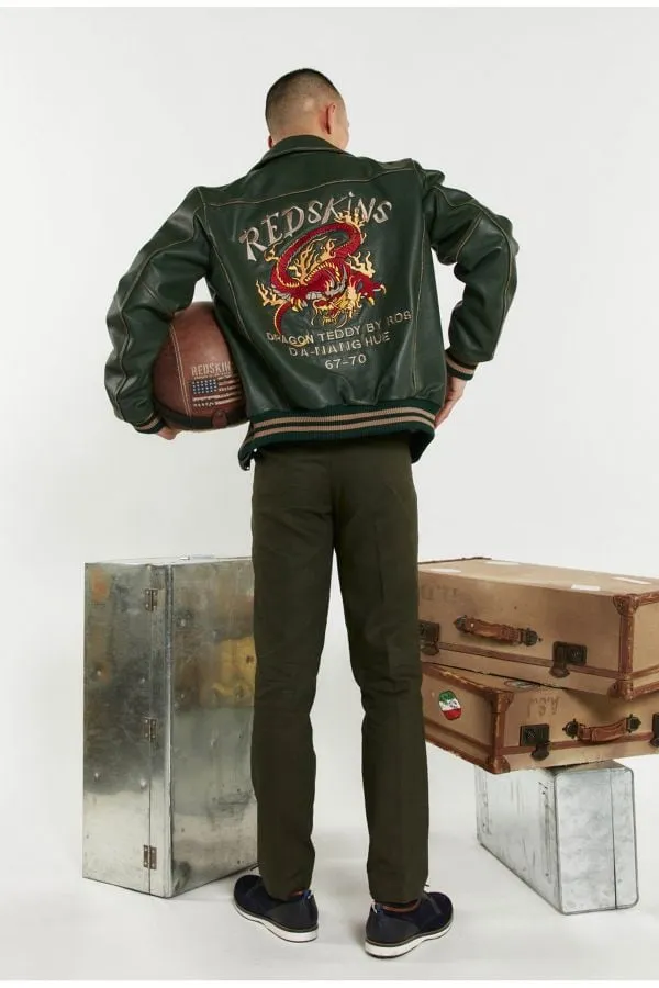 Chaqueta Hombre Redskins Dragon Cohiba Forest Green