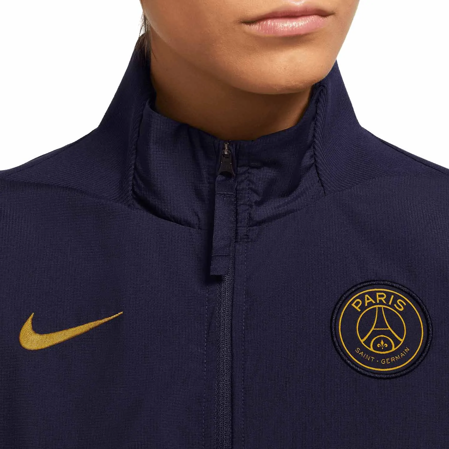 Chaqueta Nike PSG mujer Dri-Fit himno