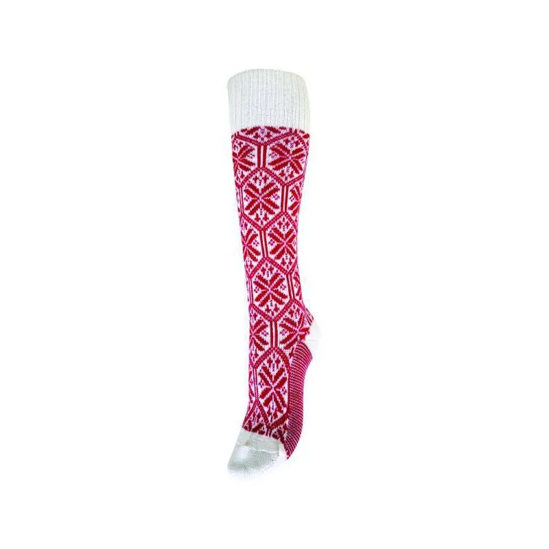 Chaussettes de montagne en laine - MONNET Monnet Original (Rouge)