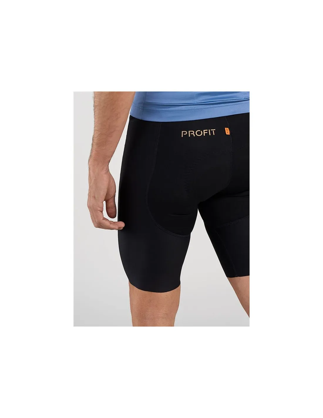 Culotte de ciclismo Spiuk Corto CT Profit Summer Hombre Negro