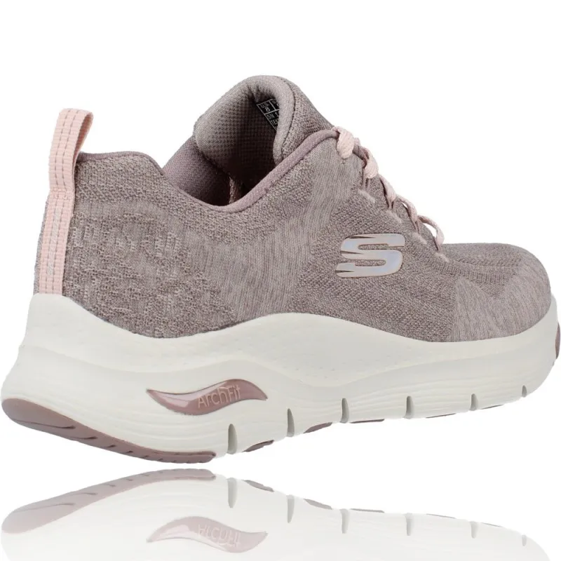 Deportivas Mujer de Skechers 149414 Arch Fit Comfy Wave