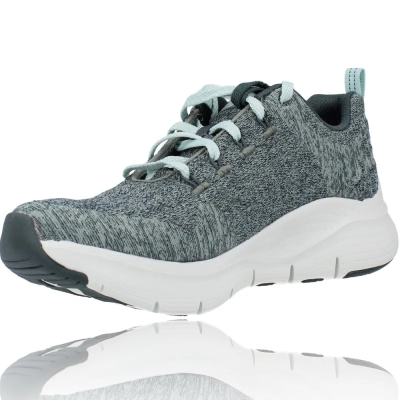 Deportivas Mujer de Skechers 149414 Arch Fit Comfy Wave