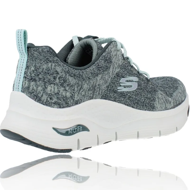 Deportivas Mujer de Skechers 149414 Arch Fit Comfy Wave