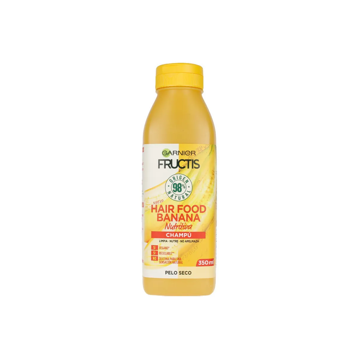 Fructis Hair Food Banana Champú Ultra Nutritivo