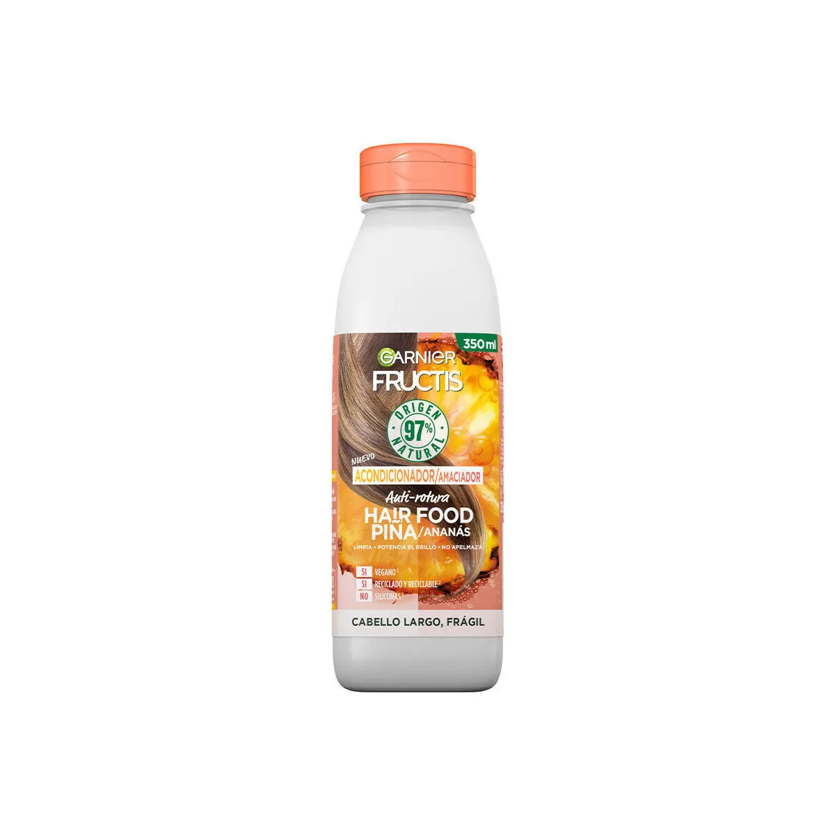 Fructis Hair Food Piña Acondicionador Anti-rotura