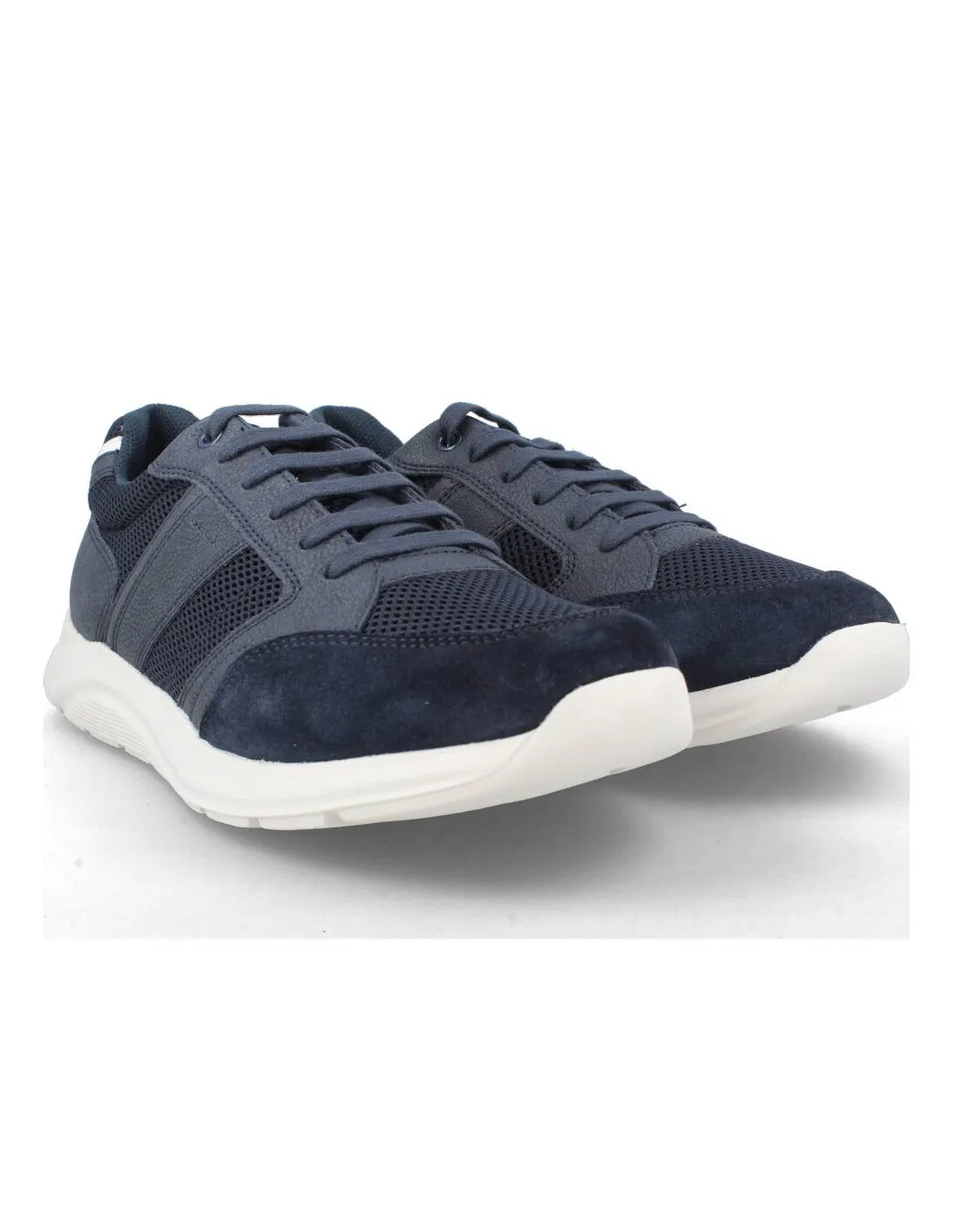 Geox - Sneakers Casual Serraje U Damiano A Navy