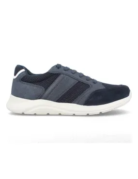 Geox - Sneakers Casual Serraje U Damiano A Navy