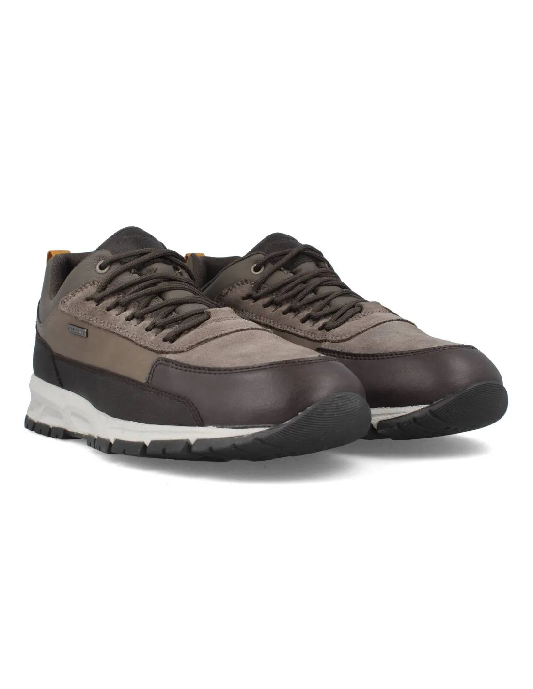 Geox - Sneakers Serraje U Delray Coffee Grey