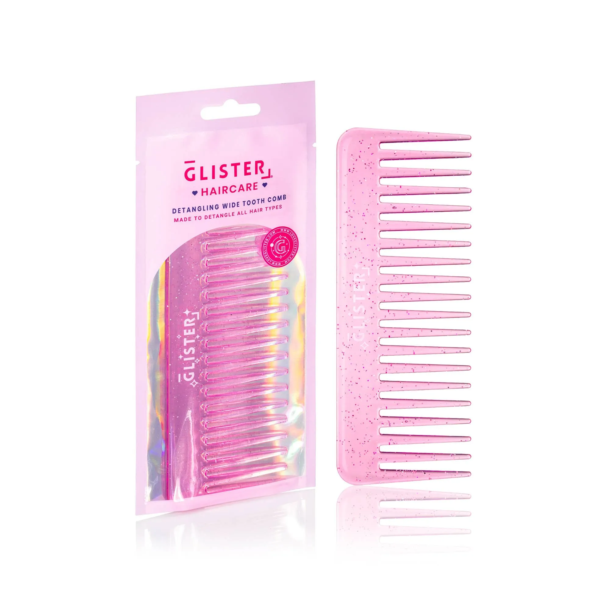 GLISTER  Paradise Detangling Wide-Tooth Comb