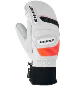 Guantes Ziener Gore plus cálido PR MITTEN GUARDI GTX (blanco)