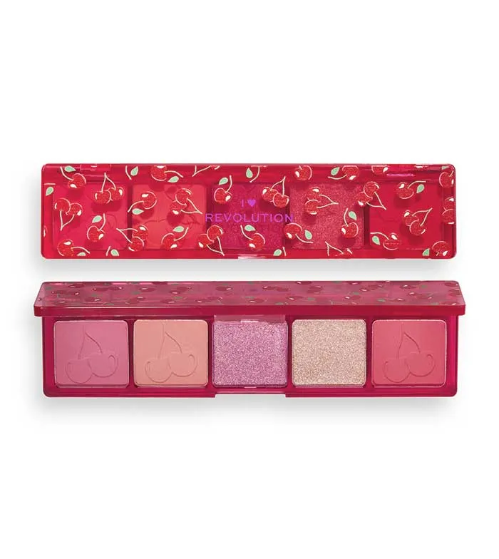 I Heart Revolution - Paletas de sombras Mini Match - Cherry Please