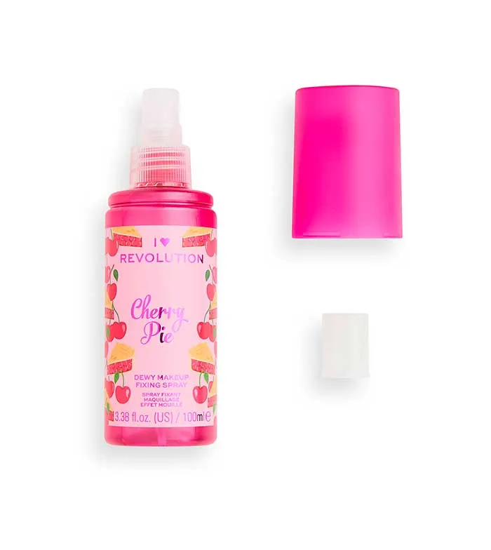 I Heart Revolution - Spray fijador de maquillaje Dewy - Cherry Pie