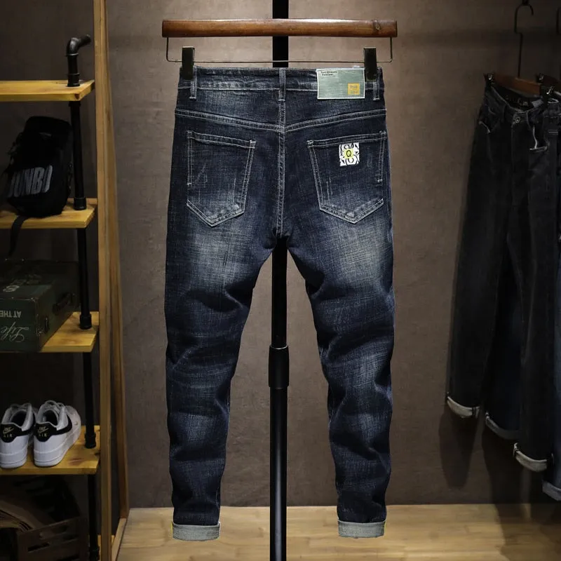 Jeans Ajustado Para Hombre