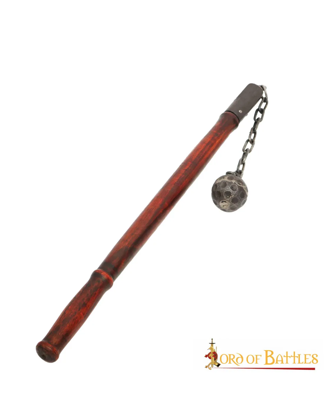 Maza medieval bola sin pinchos (62 cm.)