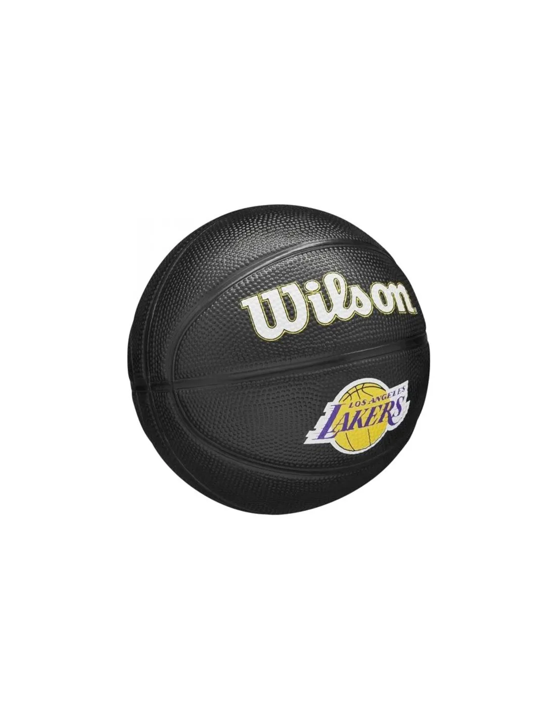 Mini Balón de Baloncesto Wilson 86 NBA Lakers Negro