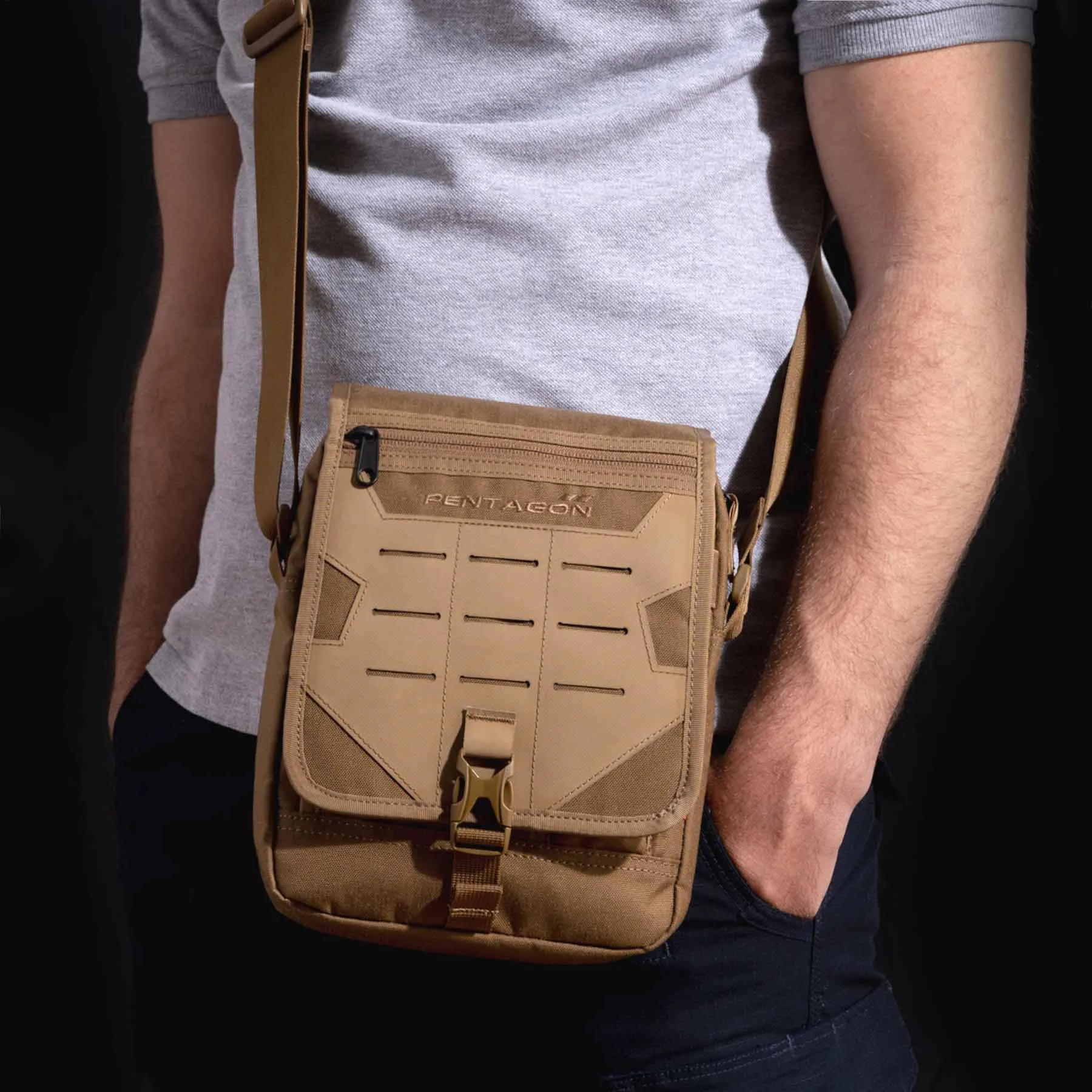 Mochila bandolera Messenger - Pentagon