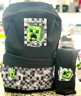 Mochila+ estuche Minecraft