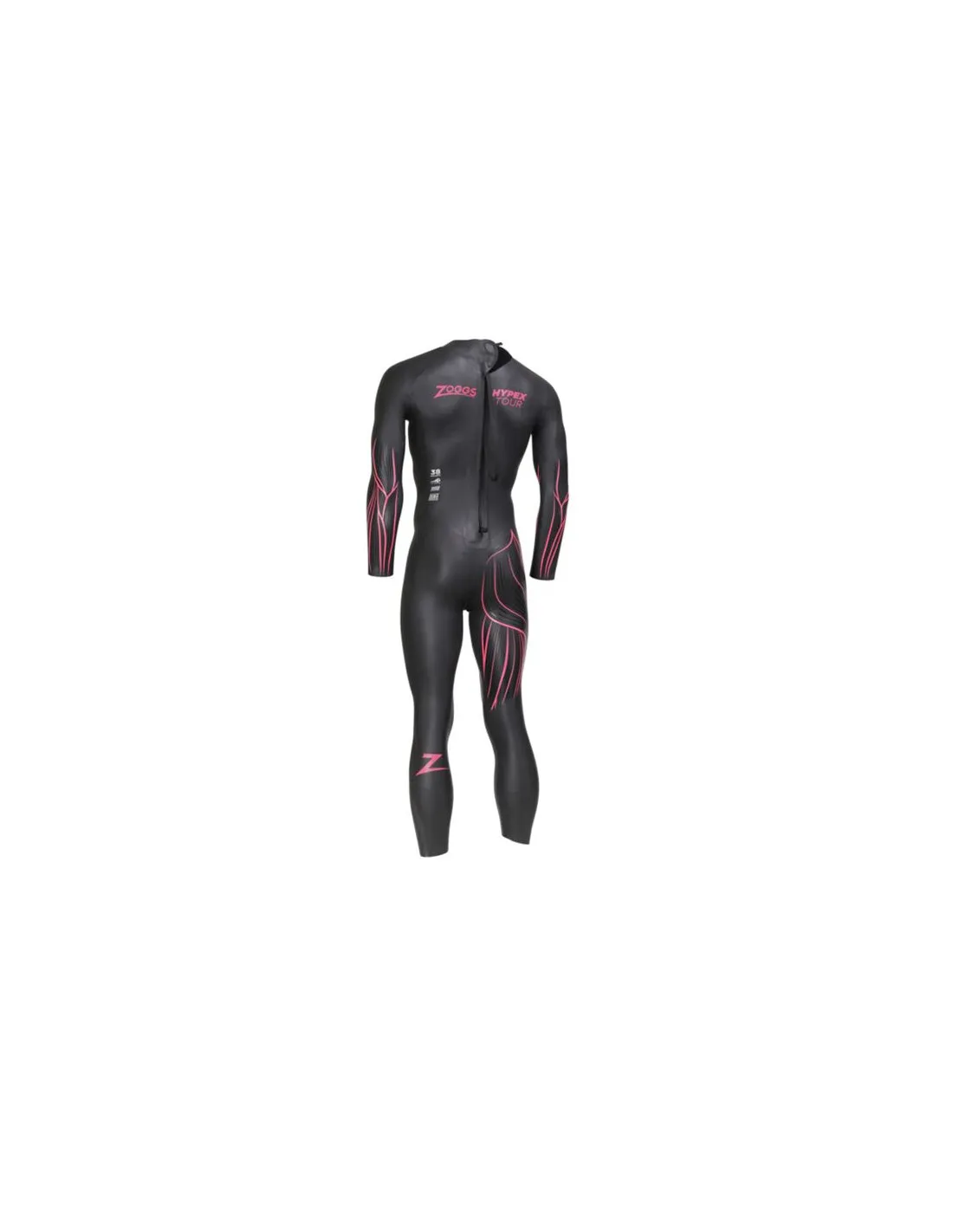 Neopreno de triatlón Zoggs Hypex Tour Fs Hombre Negro/Rojo