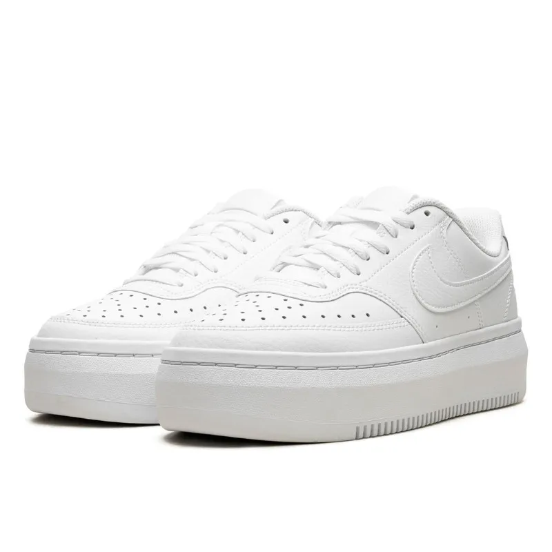 Nike Court Vision Alta Low Triple White