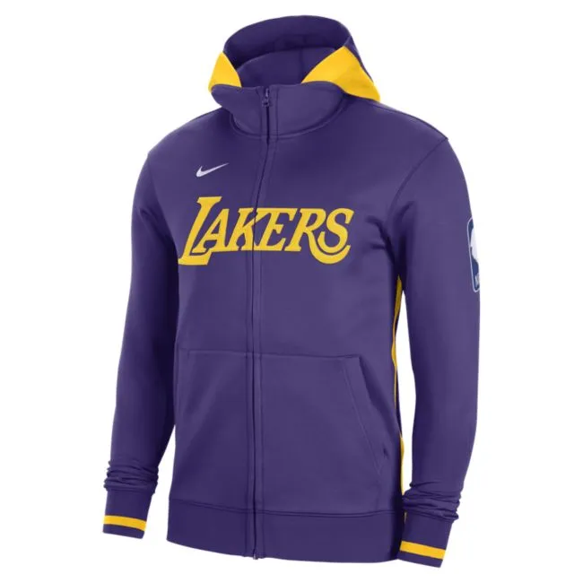 Nike Los Angeles Lakers Showtime Dri-FIT Full-Zip Hoodie