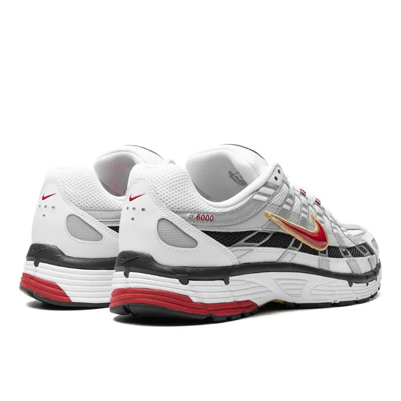 Nike P-6000 Platinum Varsity Red