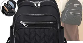 Nueva línea de bordado de moda ligera mochilas oxford de gran capacidad