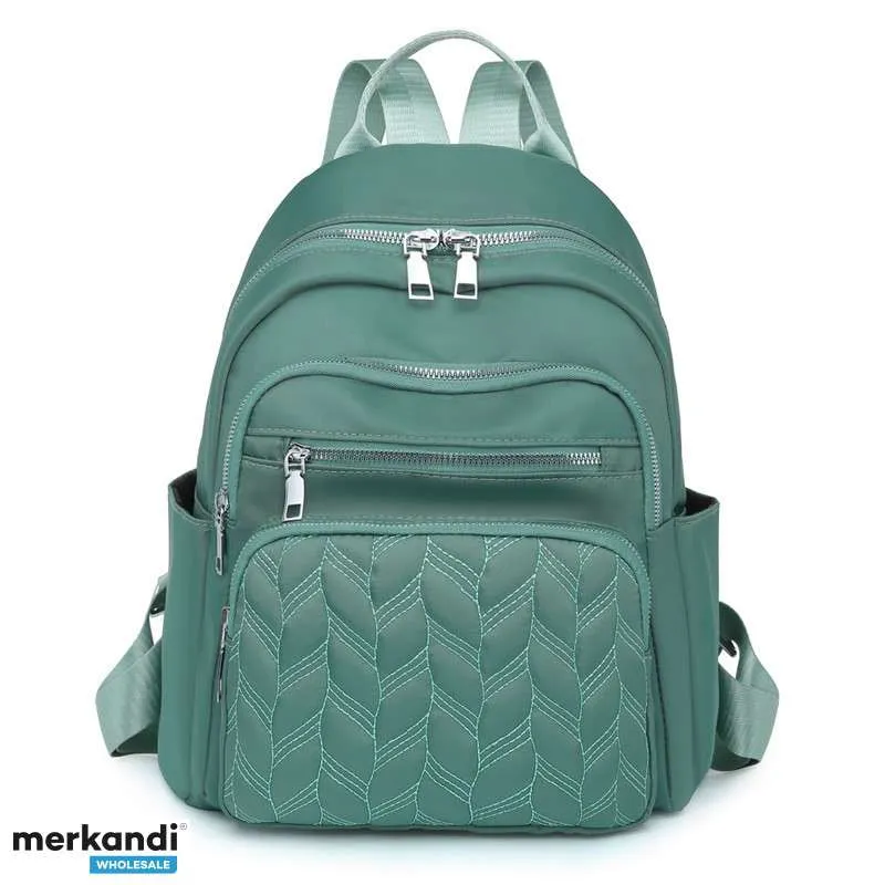 Nueva línea de bordado de moda ligera mochilas oxford de gran capacidad